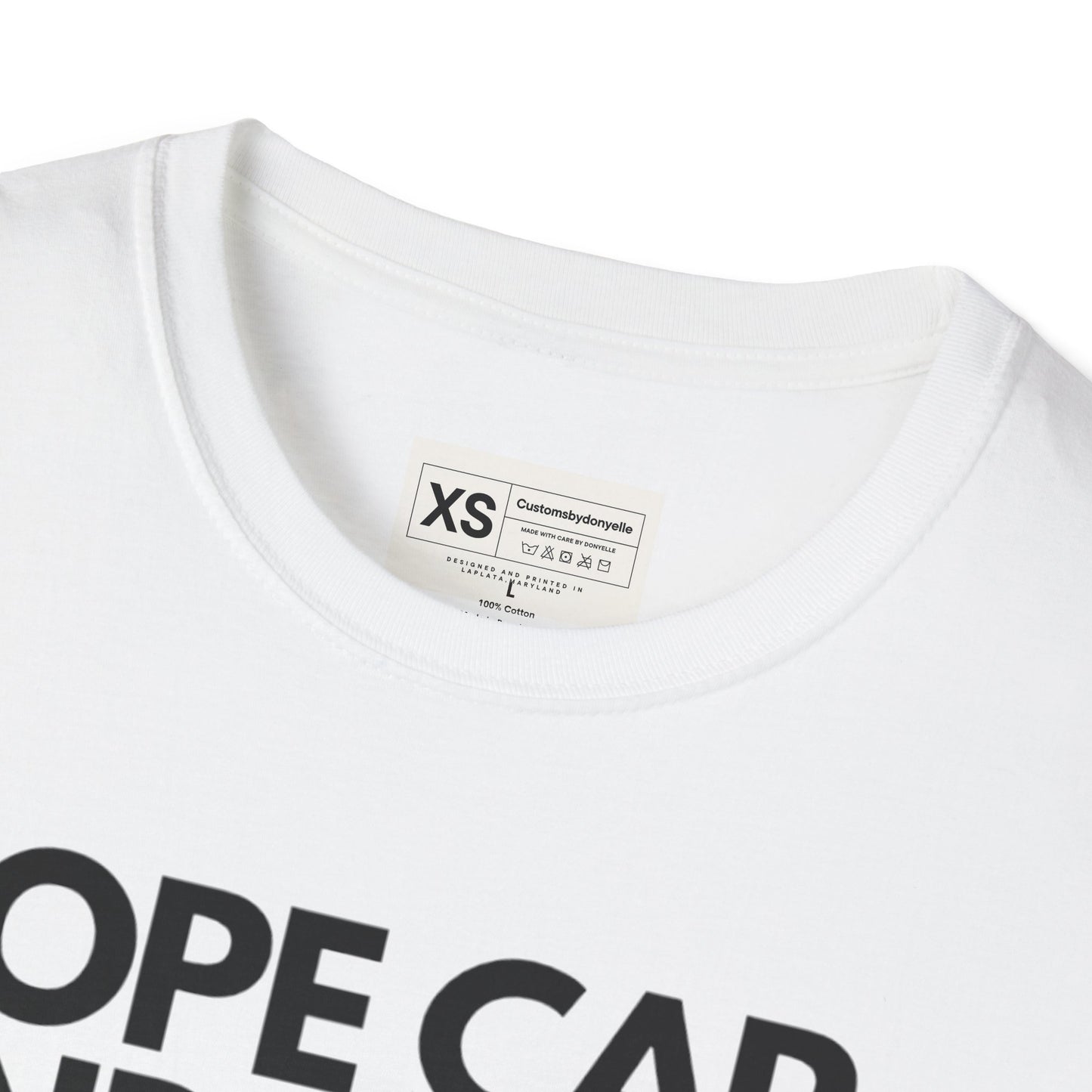 Dope Cap And A T-shirt Soft Unisex Tshirt