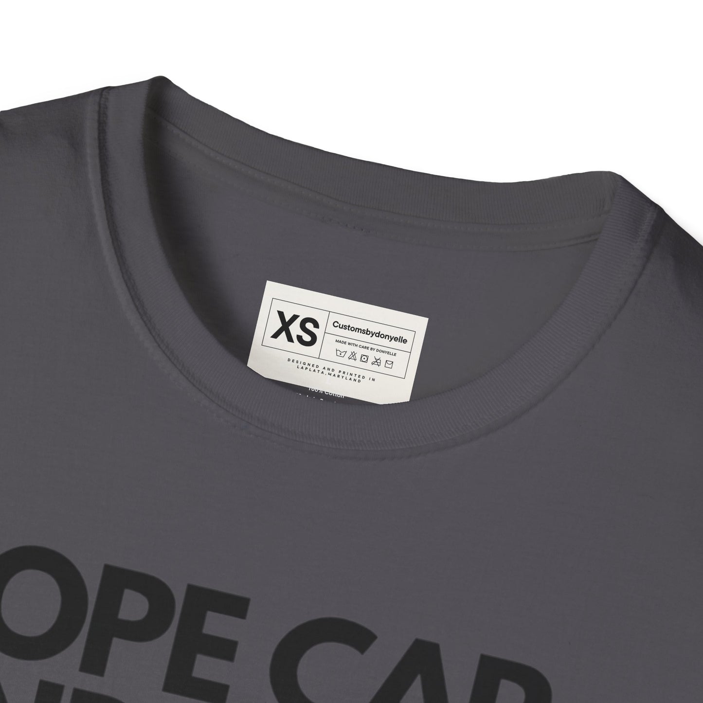 Dope Cap And A T-shirt Soft Unisex Tshirt