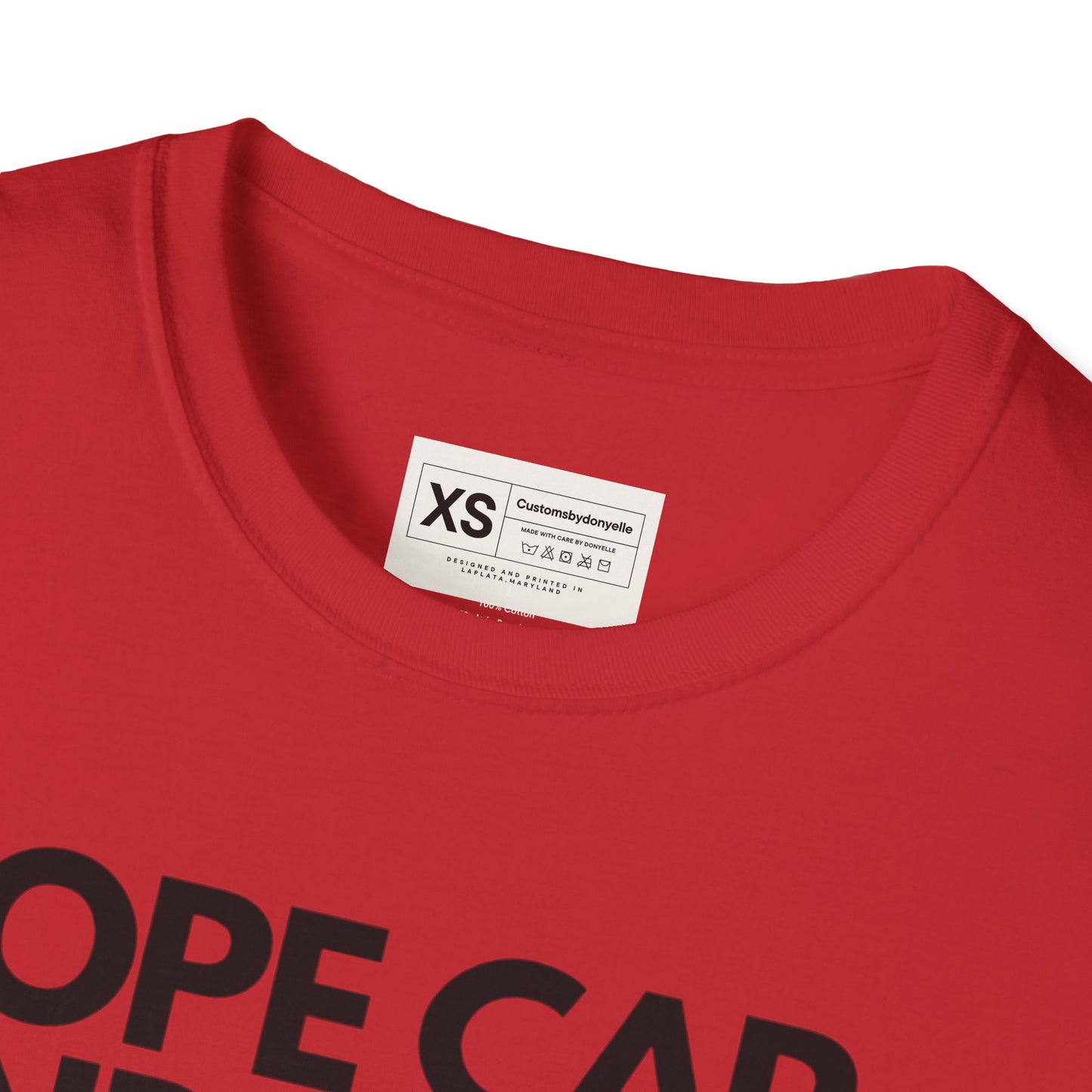 Dope Cap And A T-shirt Soft Unisex Tshirt