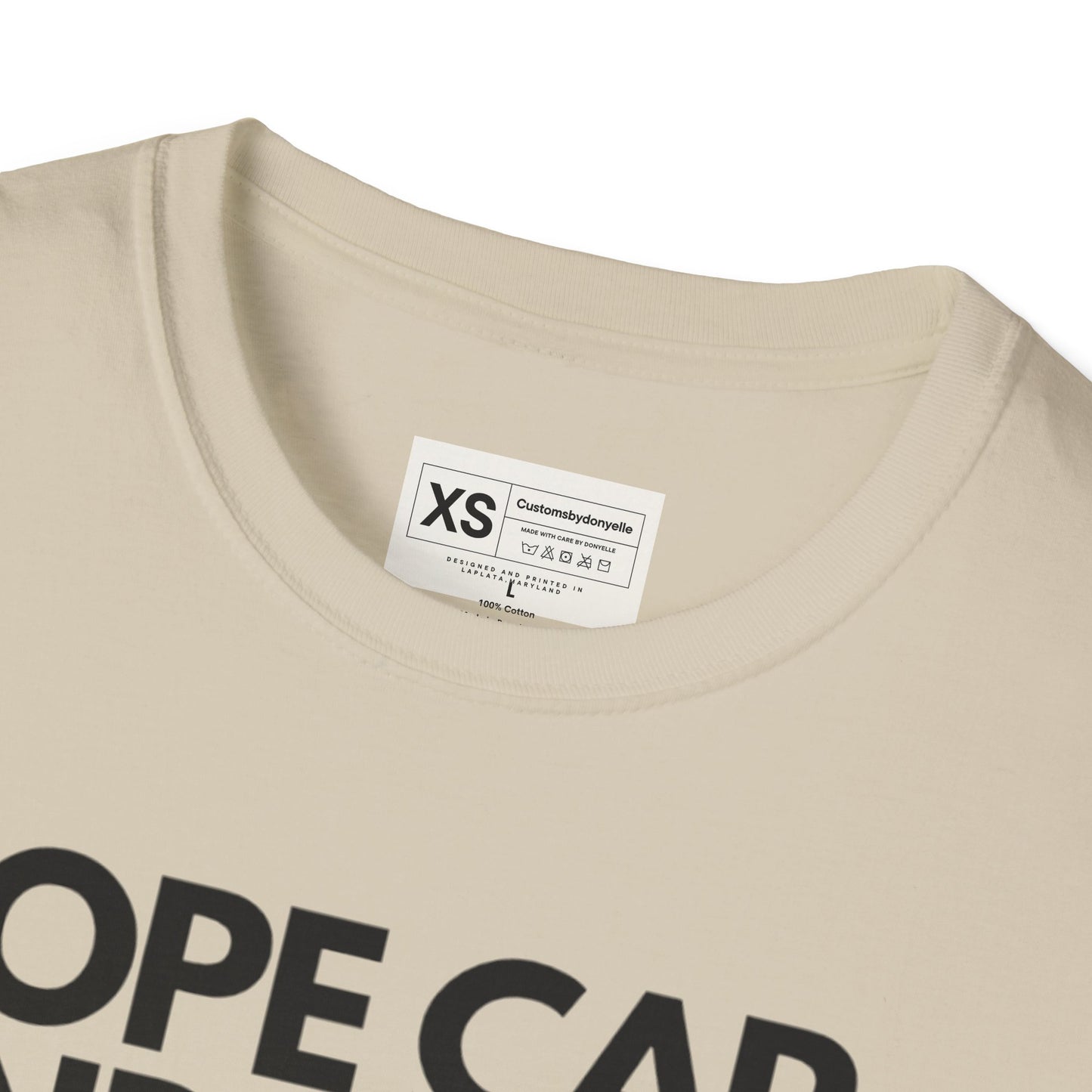 Dope Cap And A T-shirt Soft Unisex Tshirt