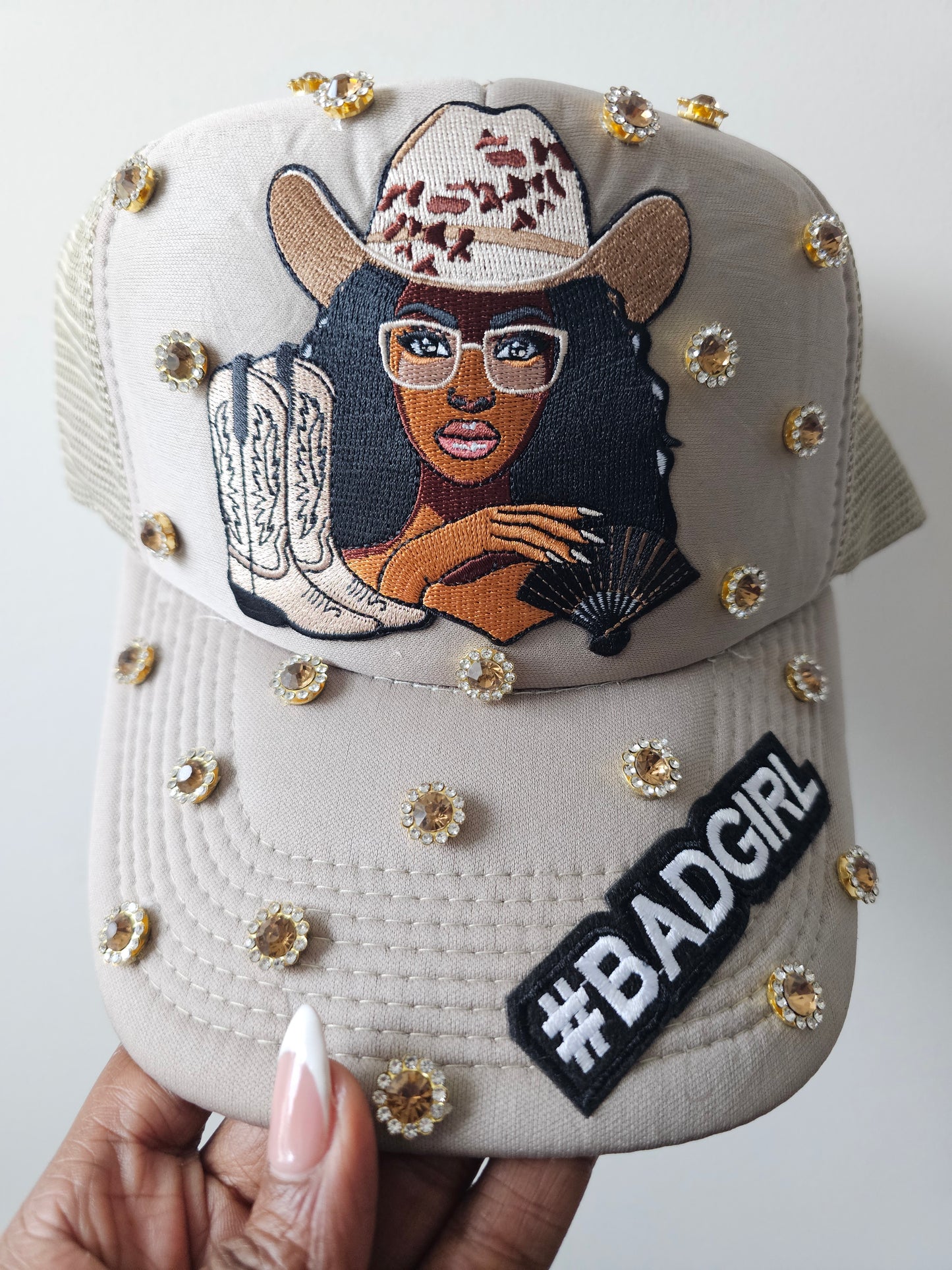#Badgirl Western Trucker