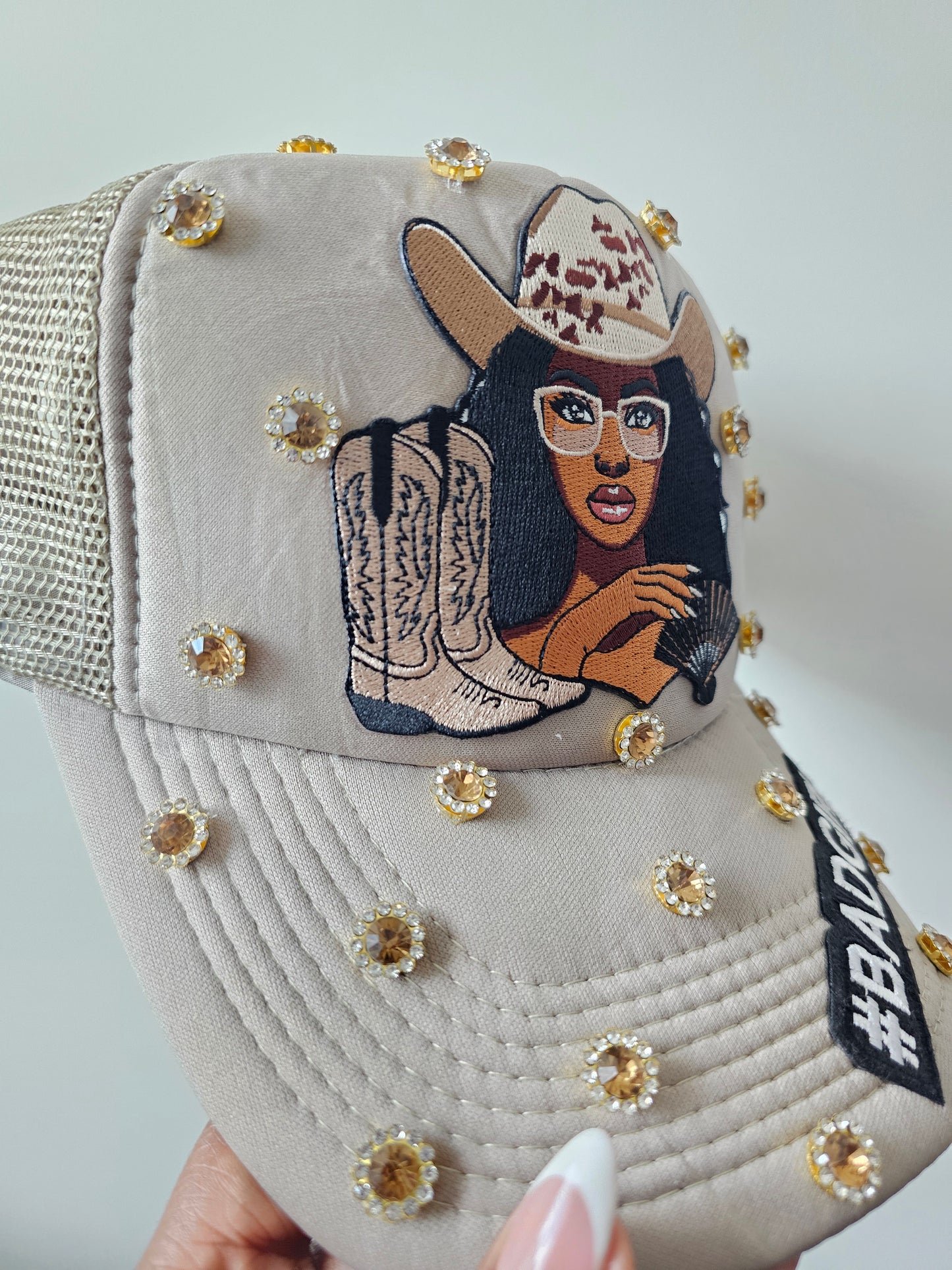 #Badgirl Western Trucker