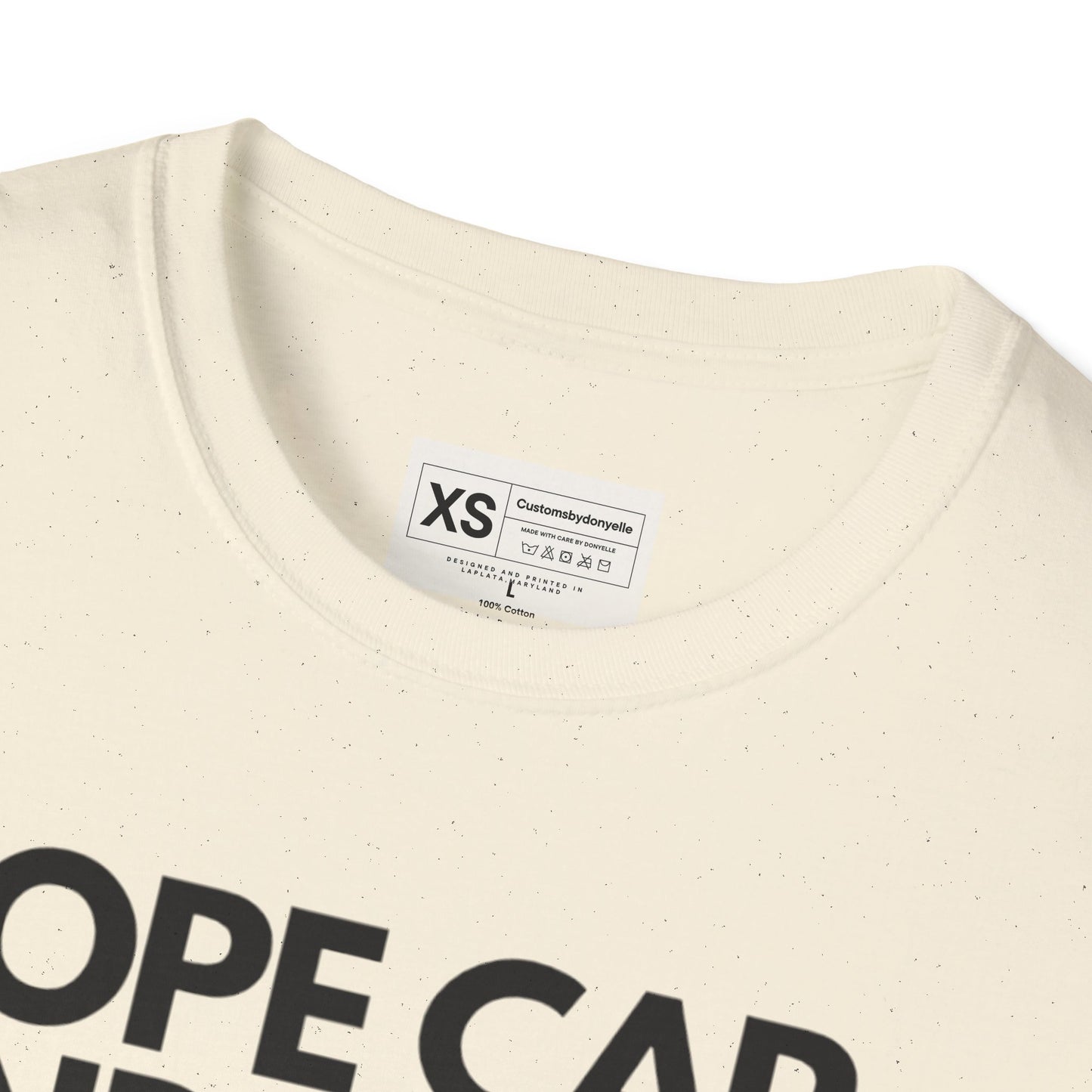 Dope Cap And A T-shirt Soft Unisex Tshirt