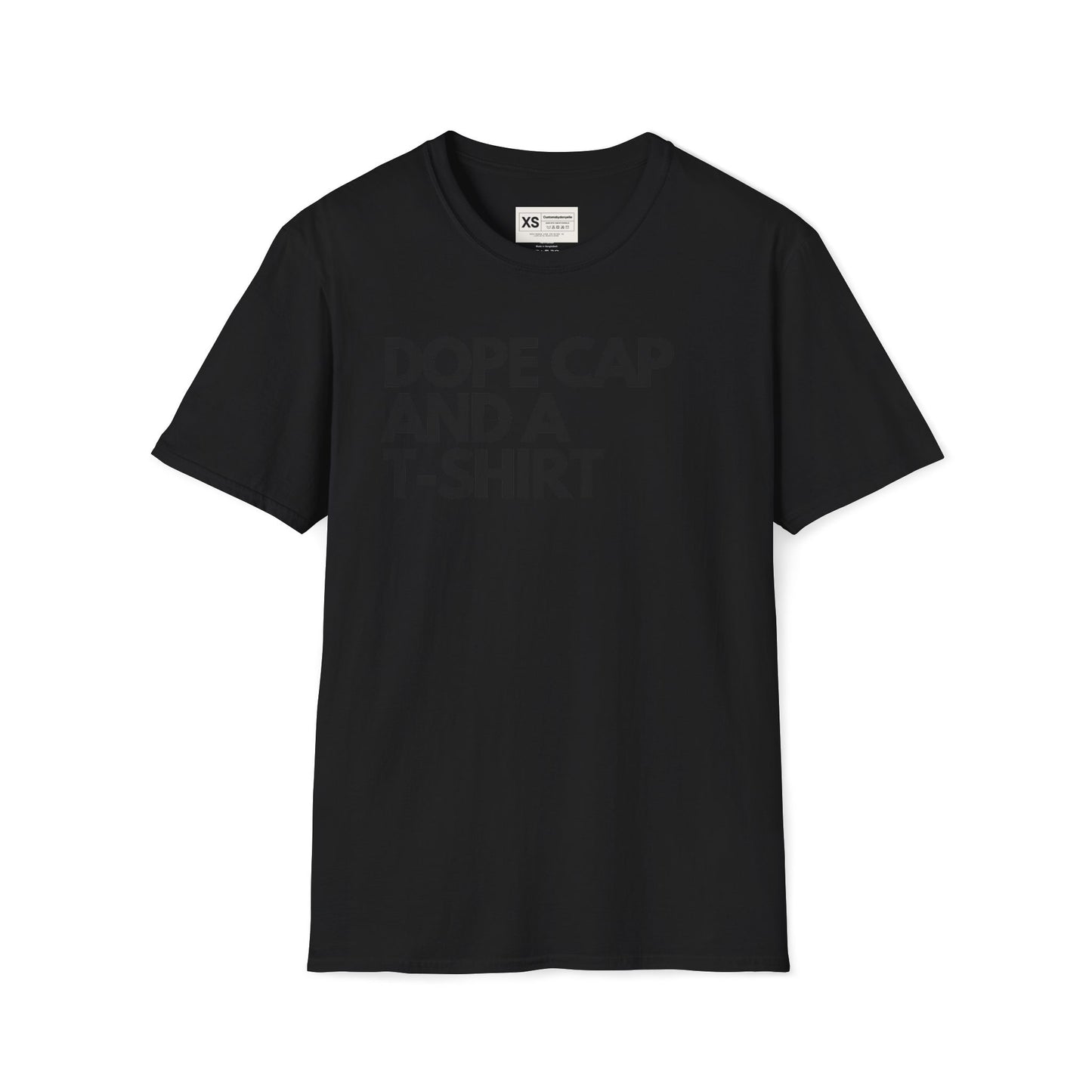 Dope Cap And A T-shirt Soft Unisex Tshirt