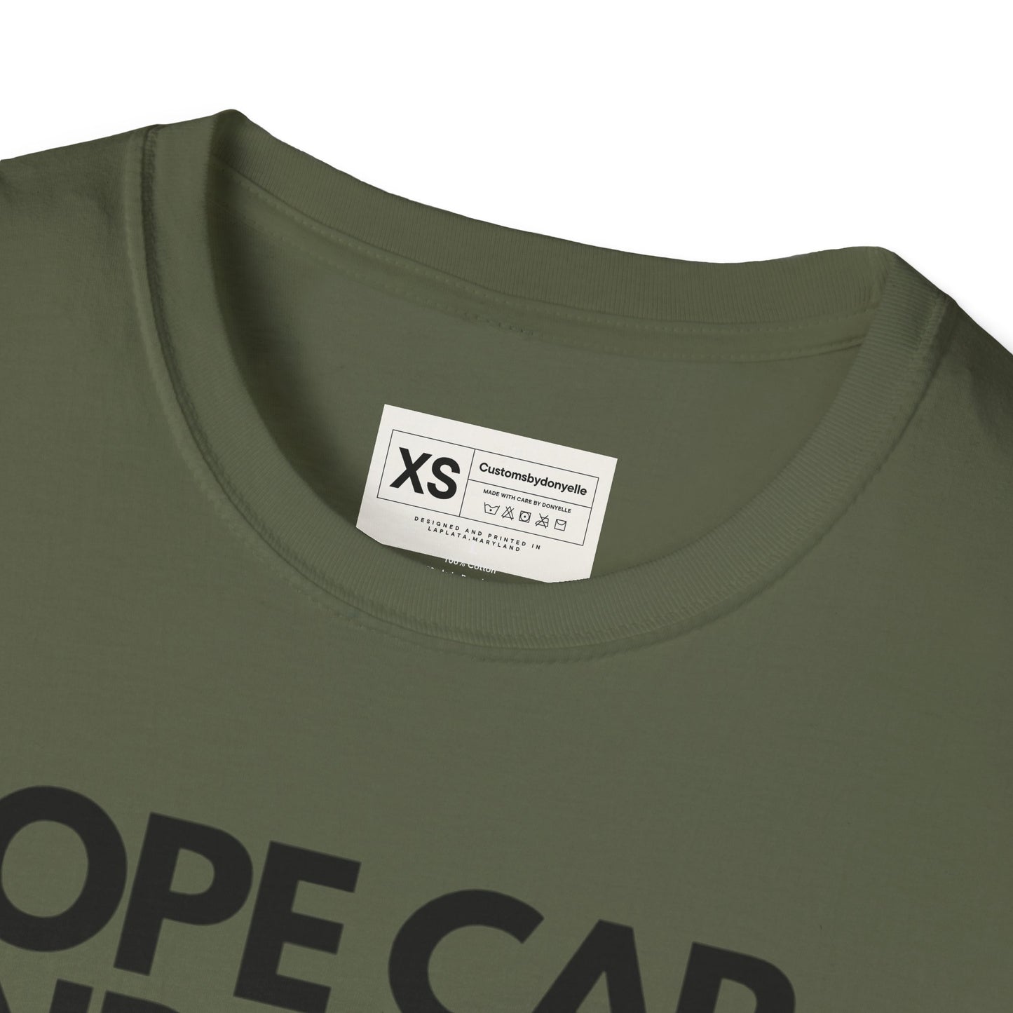 Dope Cap And A T-shirt Soft Unisex Tshirt