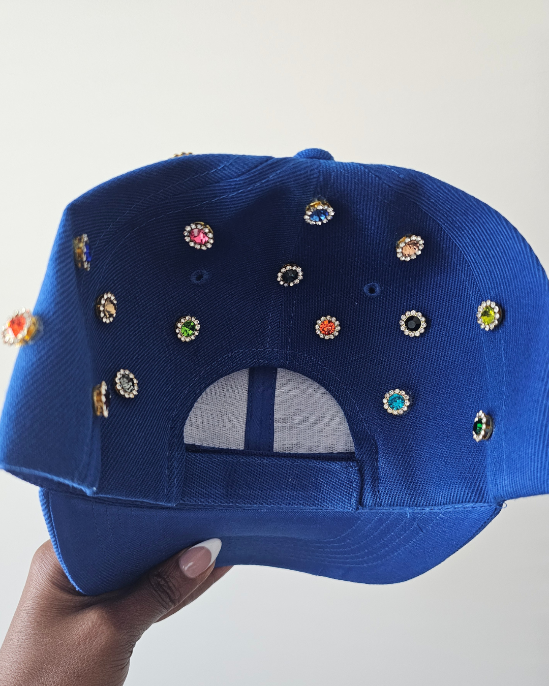 Custom (Letters) Bling Baseball Cap