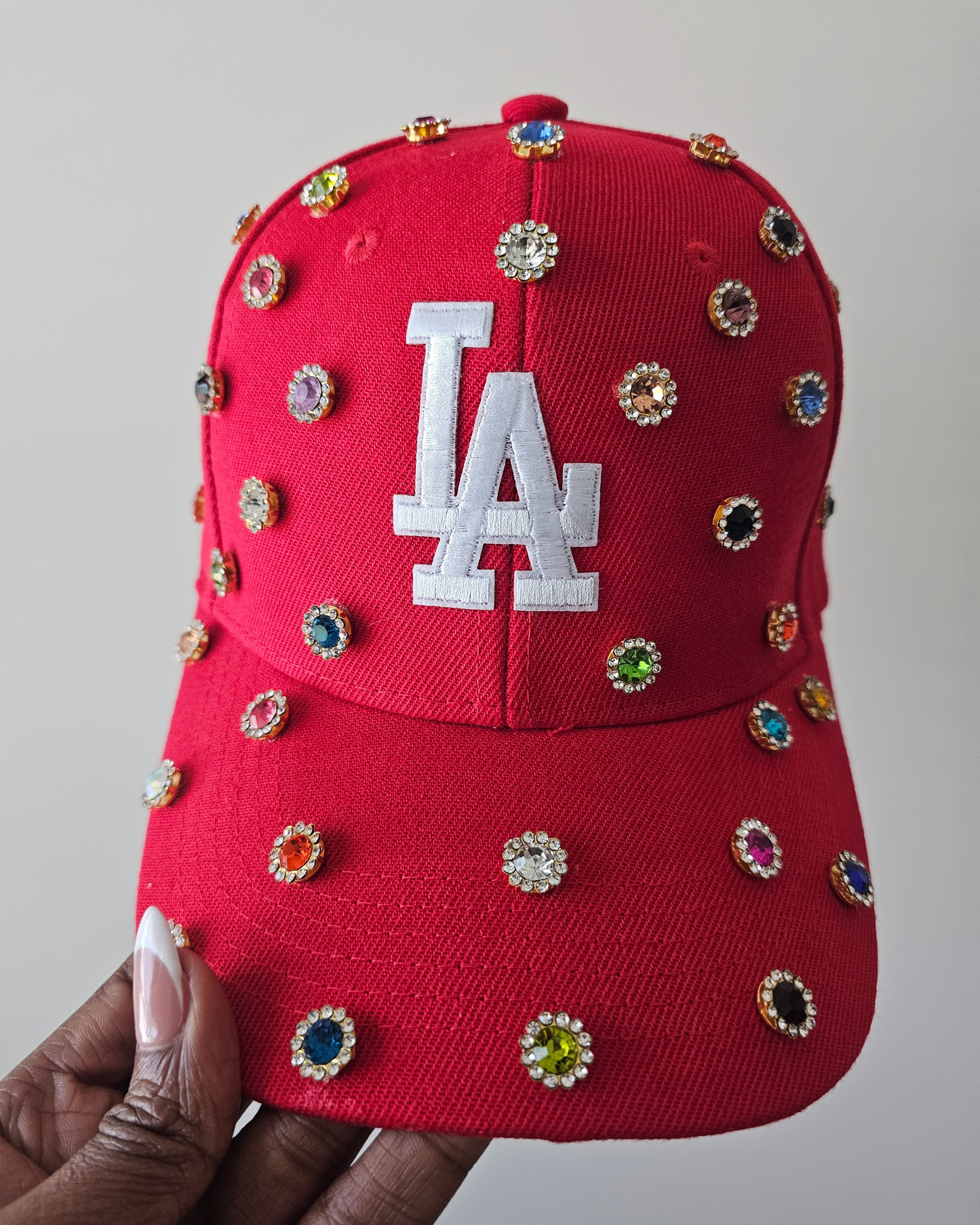 Custom (Letters) Bling Baseball Cap