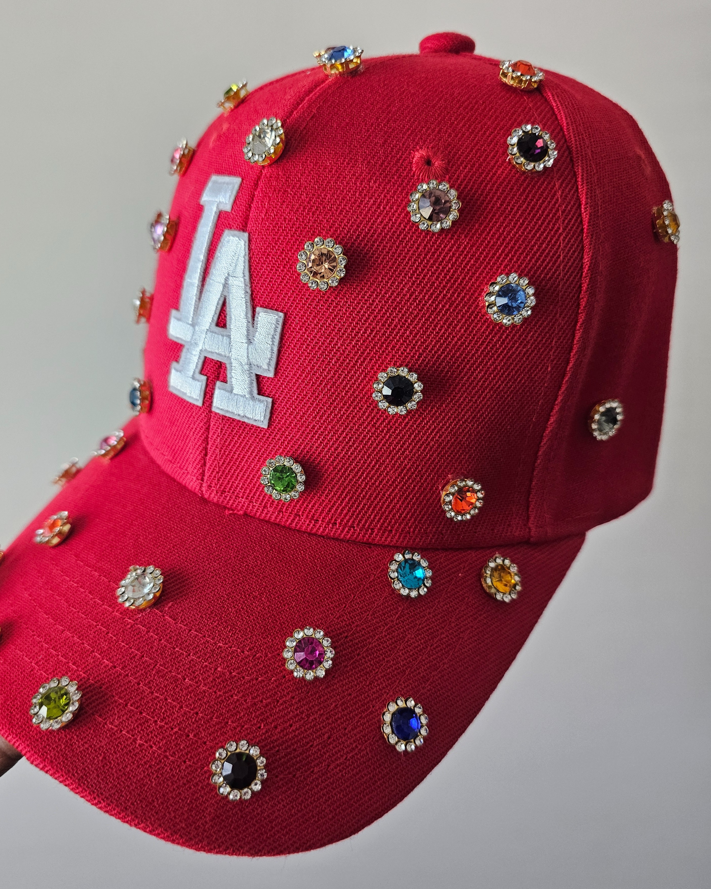 Custom (Letters) Bling Baseball Cap
