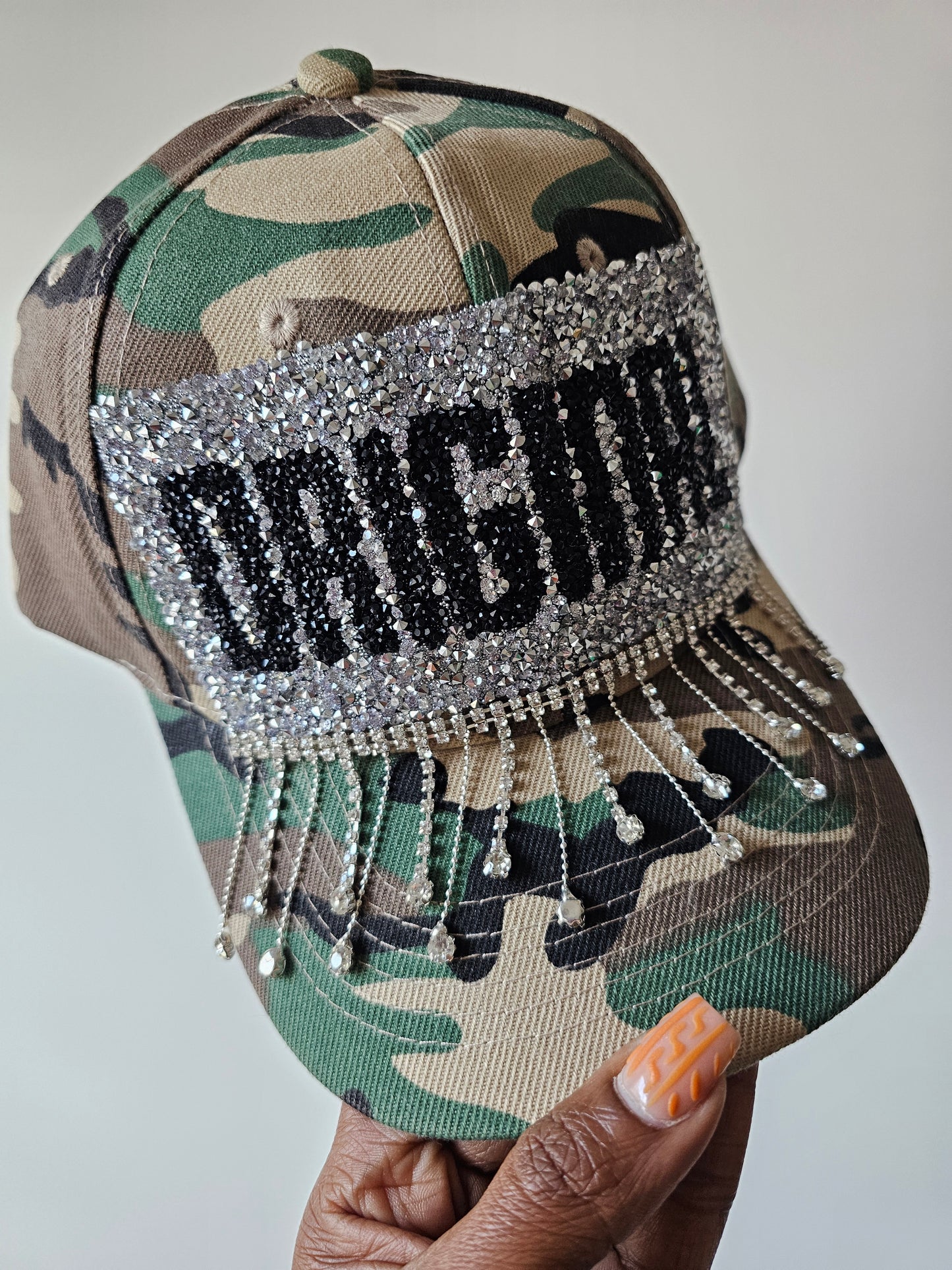 Postive Vibes Camo Cap