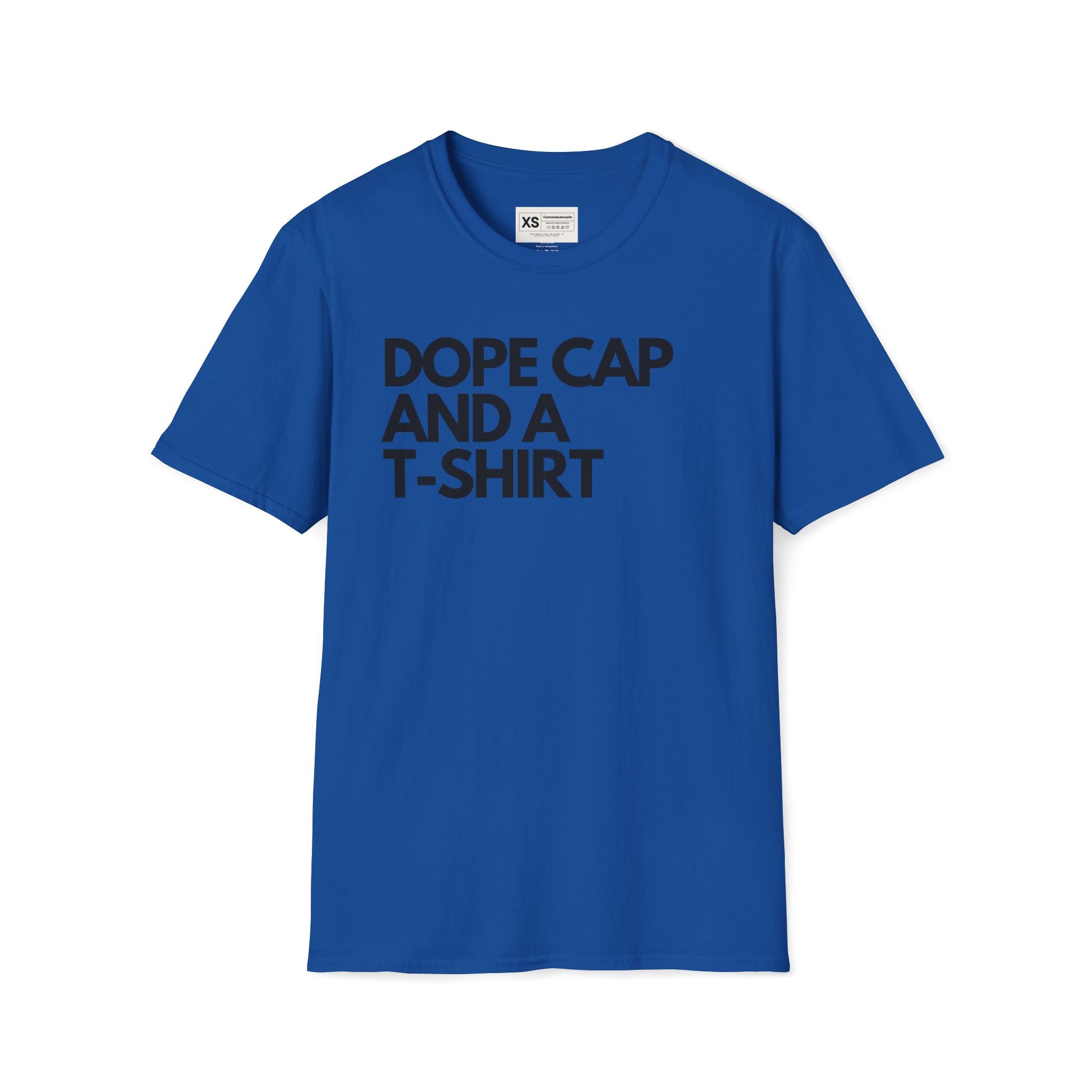 Dope Cap And A T-shirt Soft Unisex Tshirt