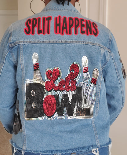 Custom Denim Bling Jacket