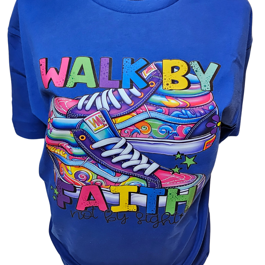 Walk By Faith (Tshirt or set)