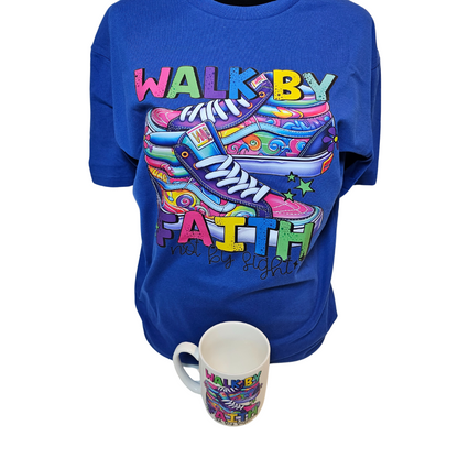 Walk By Faith (Tshirt or set)