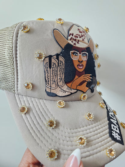 #Badgirl Western Trucker