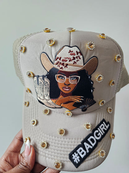 #Badgirl Western Trucker