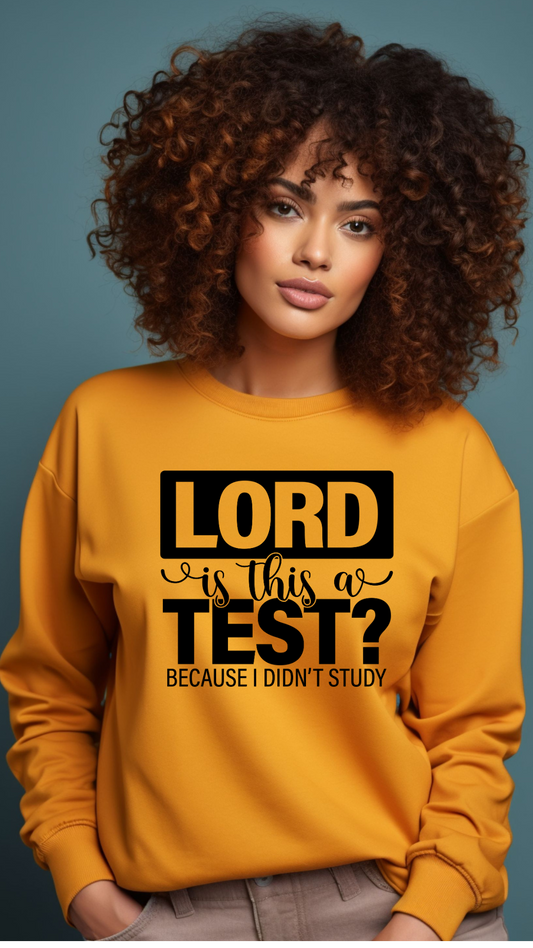 Lord Is This A Test?