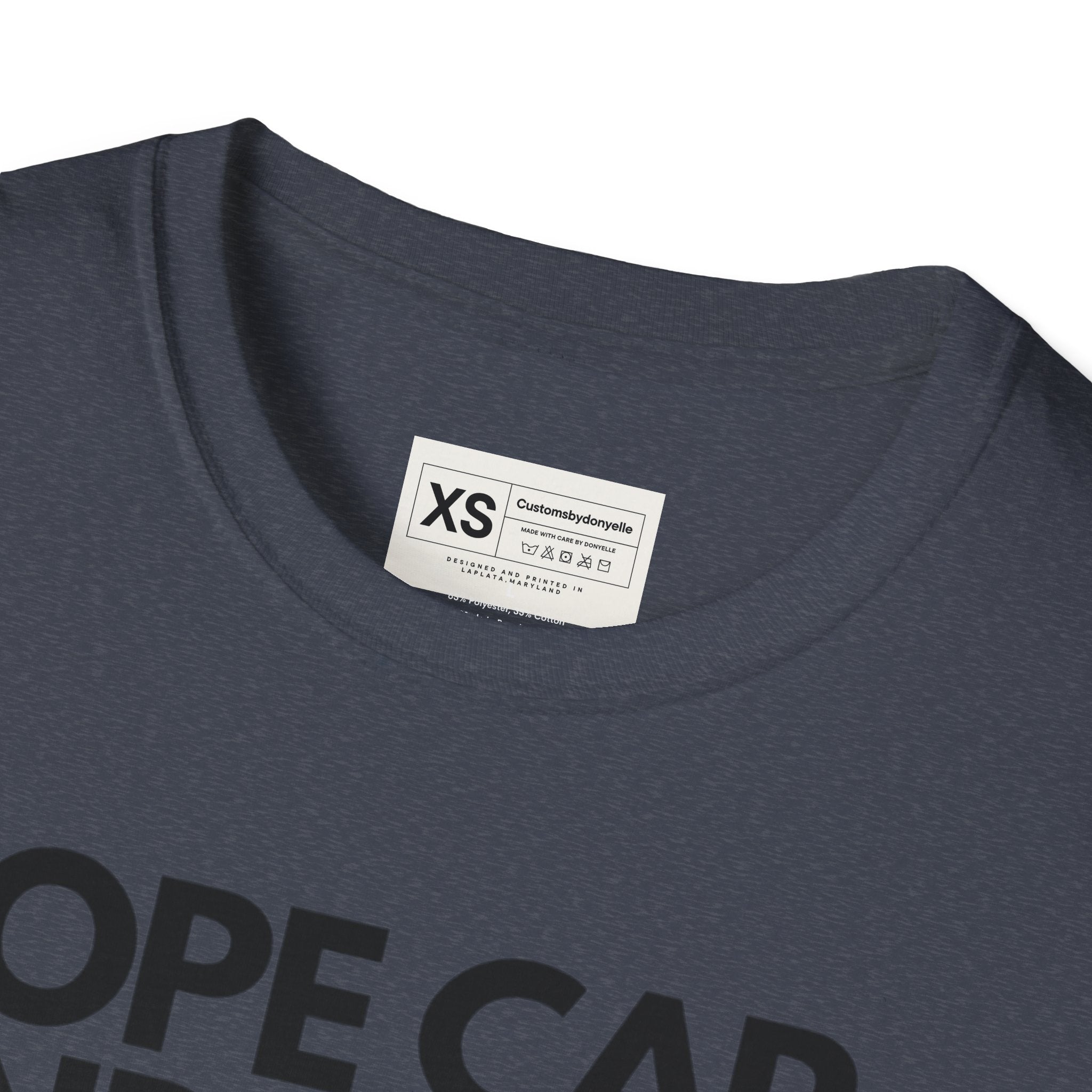 Dope Cap And A T-shirt Soft Unisex Tshirt