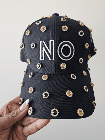 Custom (Letters) Bling Baseball Cap