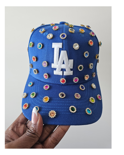 Custom (Letters) Bling Baseball Cap
