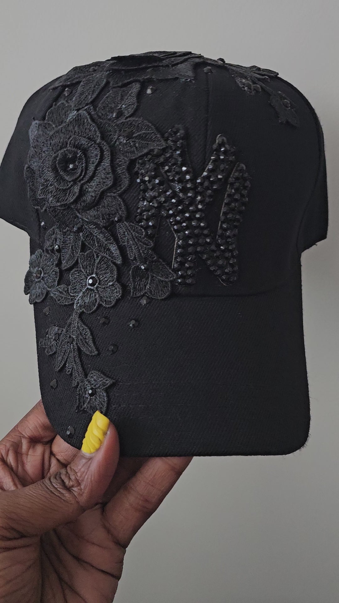 Studed NY Luxe Floral Cap