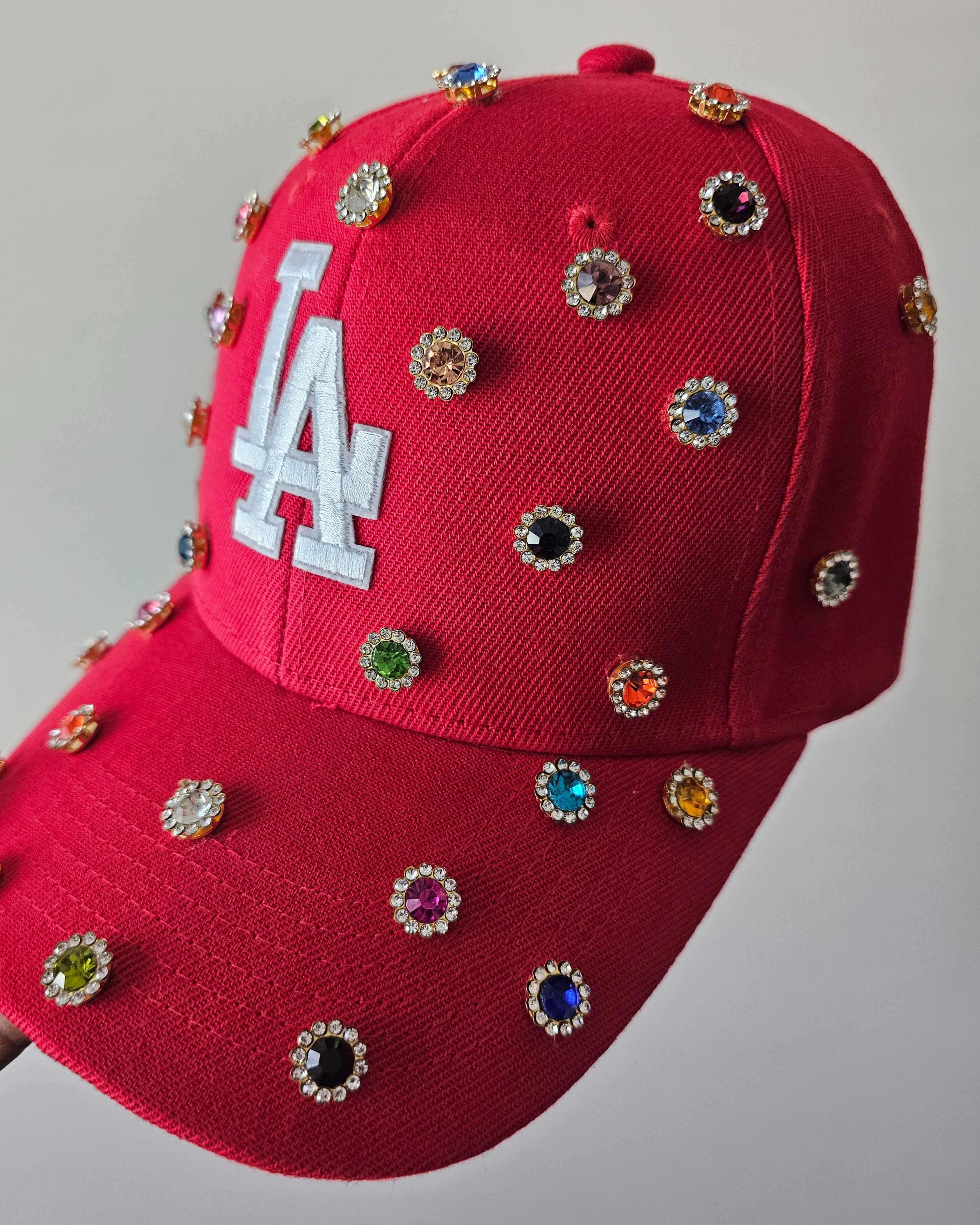 Custom (Letters) Bling Baseball Cap