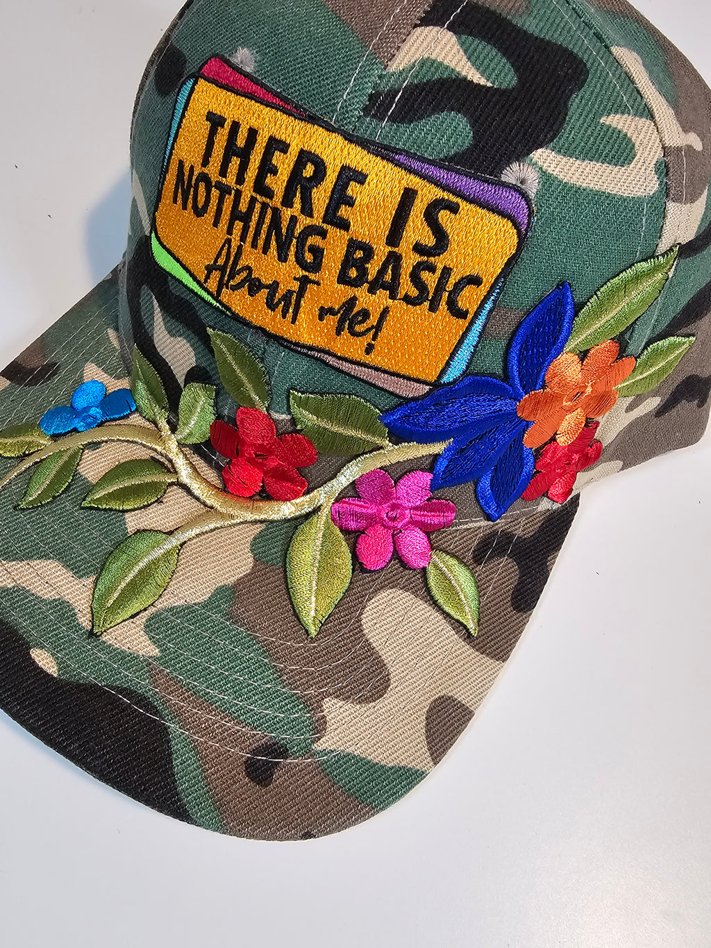 Nothing Basic Camo Baseball Cap