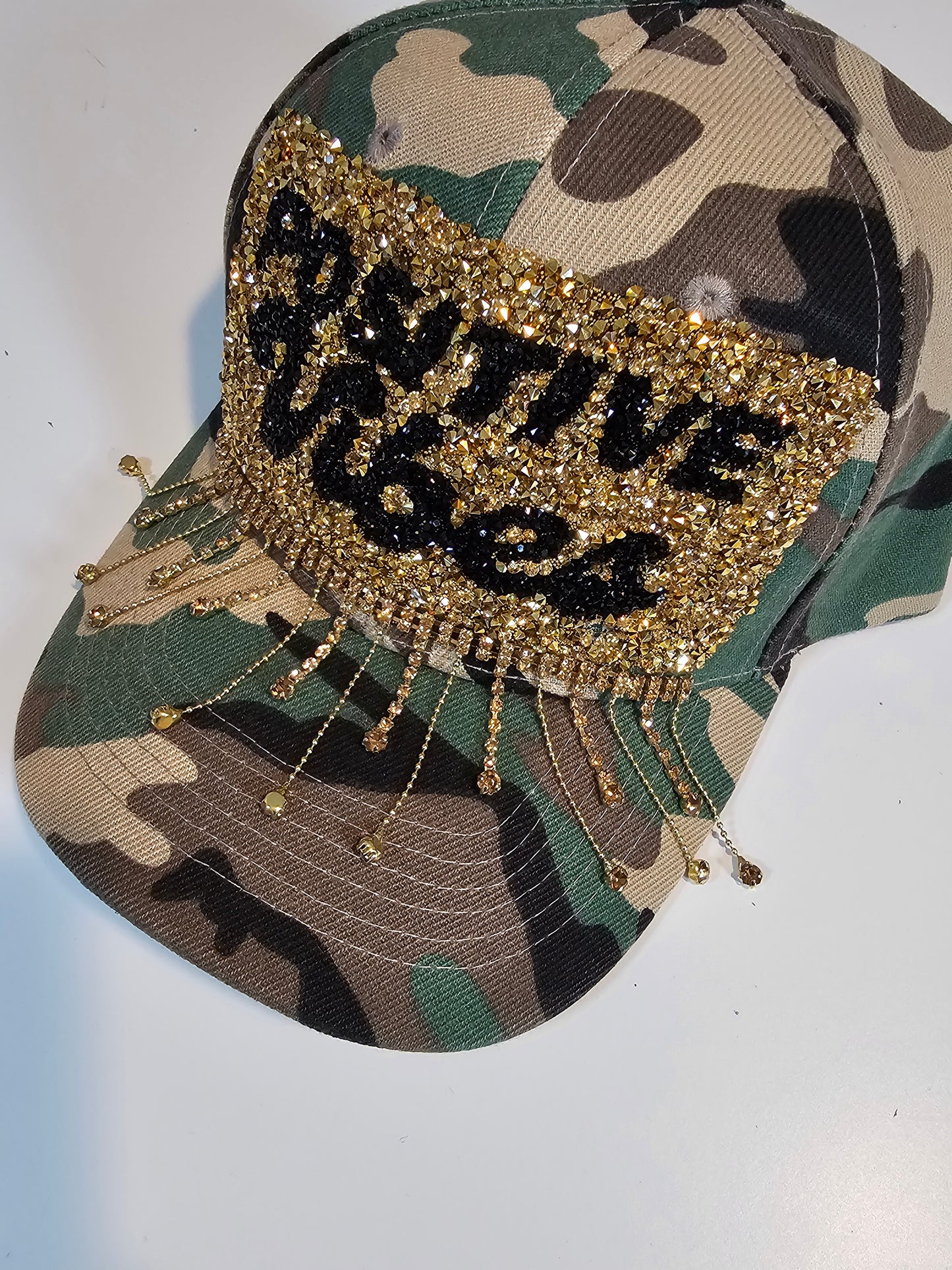 Postive Vibes Camo Cap